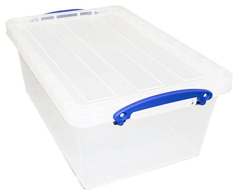 Really Useful Box Aufbewahrungsboxen 5x 10,2 l - 40,5 x 26,0 x 16,0 cm transparent