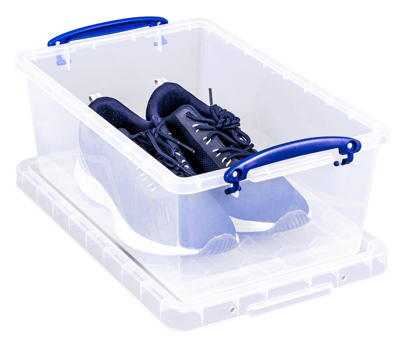Really Useful Box Aufbewahrungsboxen 5x 10,2 l - 40,5 x 26,0 x 16,0 cm transparent
