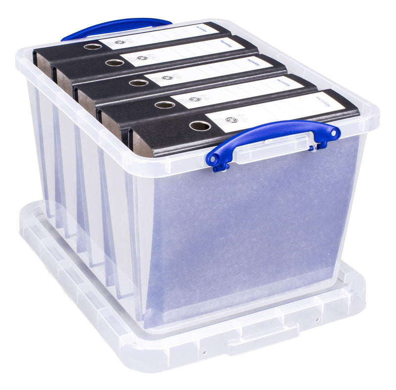 Really Useful Box Aufbewahrungsboxen 3x 40,0 l - 50,0 x 39,5 x 31,5 cm transparent