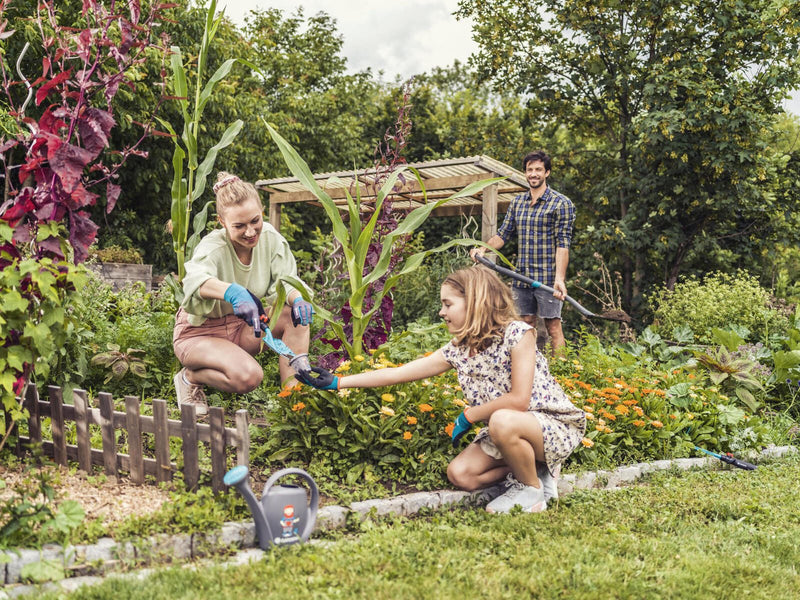 GARDENA Gartenhandschuhe 9 anthrazit, türkis