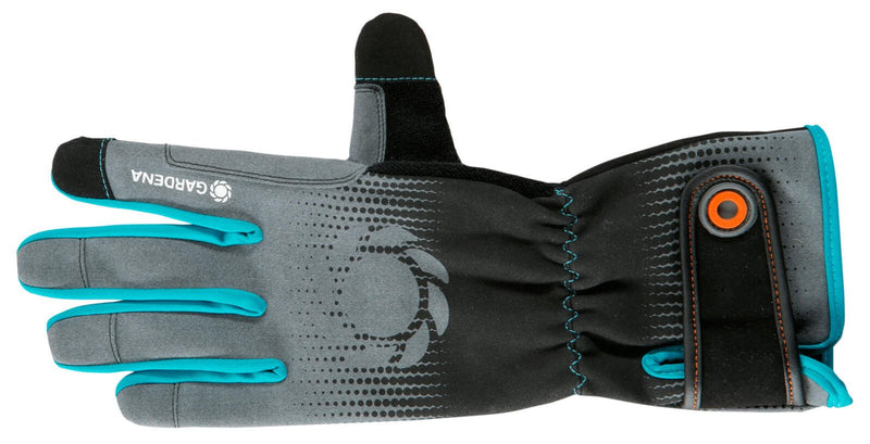 GARDENA Rosenhandschuhe 8 anthrazit, türkis