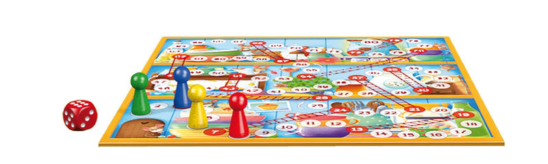 Schmidt MBS Leiterspiel in Metalldose Brettspiel