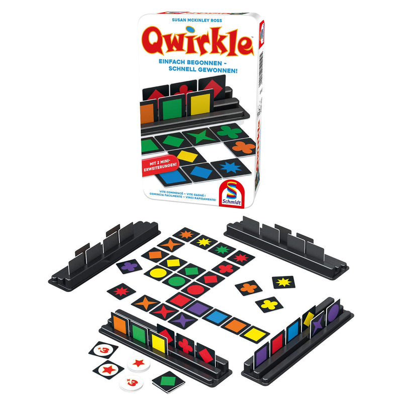 Schmidt MBS Qwirkle in Metalldose Geschicklichkeitsspiel