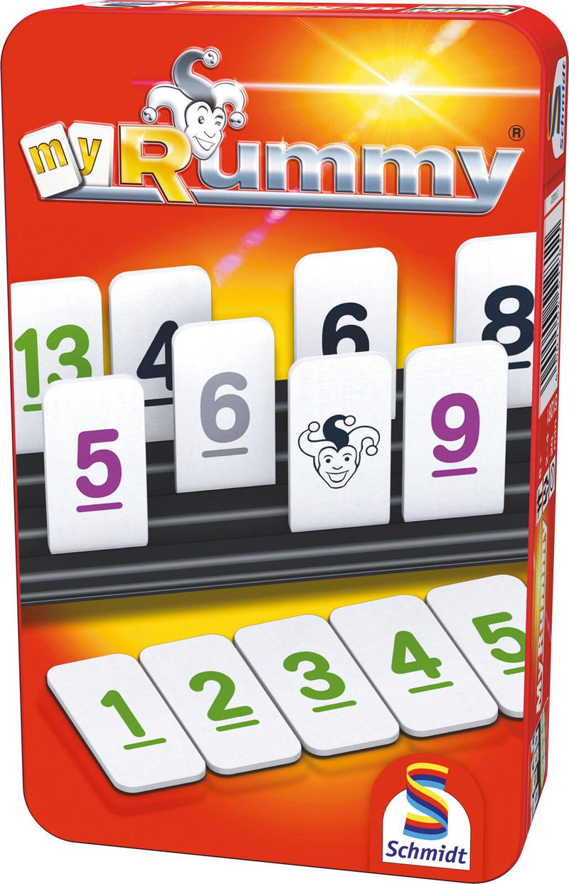 Schmidt MBS My Rummy in Metalldose Geschicklichkeitsspiel