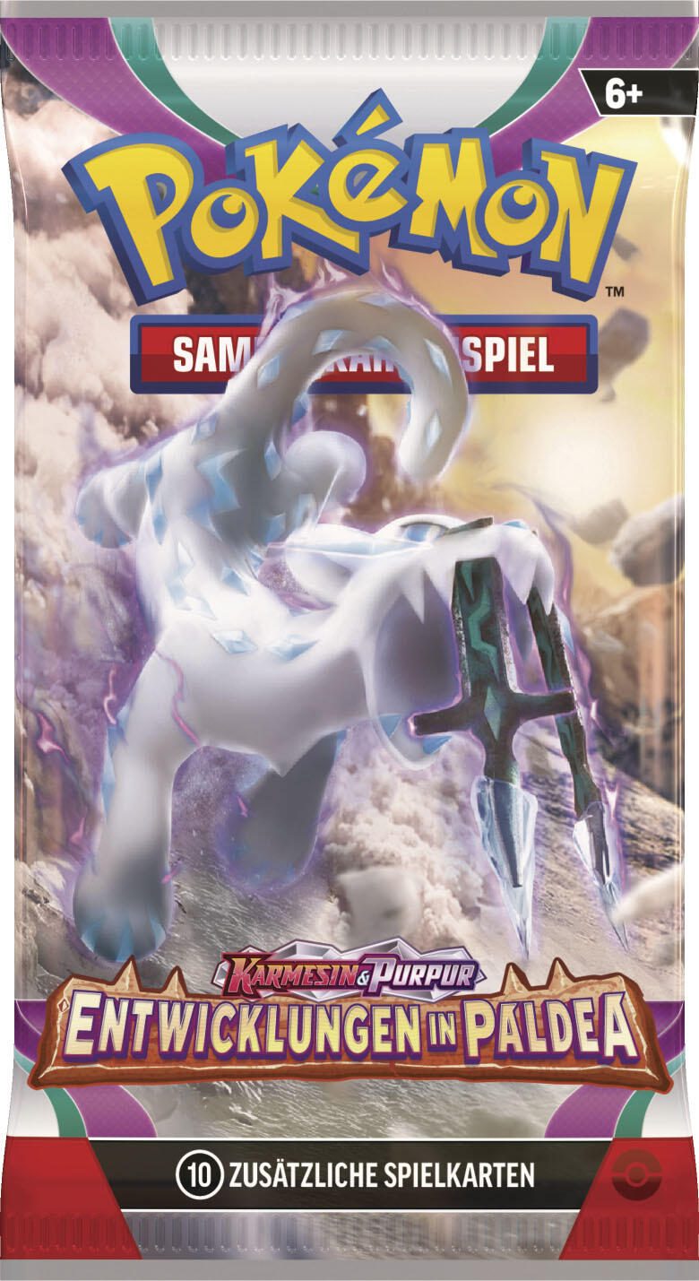 AMIGO Pokémon Karmesin & Purpur 02 Booster Kartenspiel