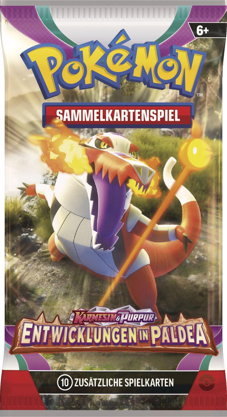 AMIGO Pokémon Karmesin & Purpur 02 Booster Kartenspiel