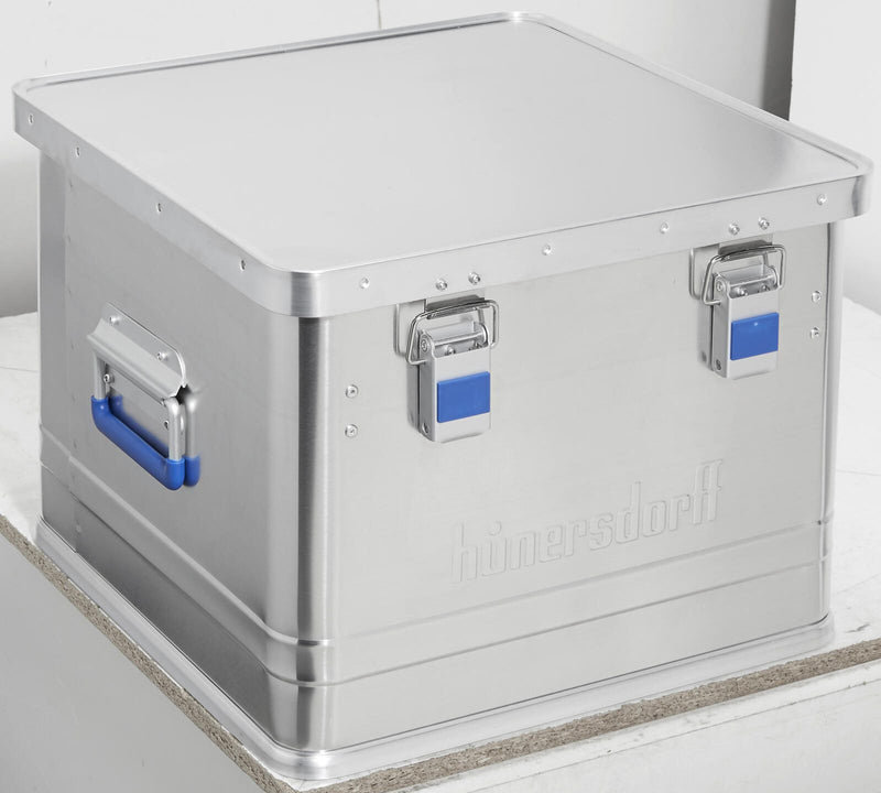hünersdorff Alubox OFFICE BOX 50,0 l - 44,0 x 44,0 x 32,0 cm silber