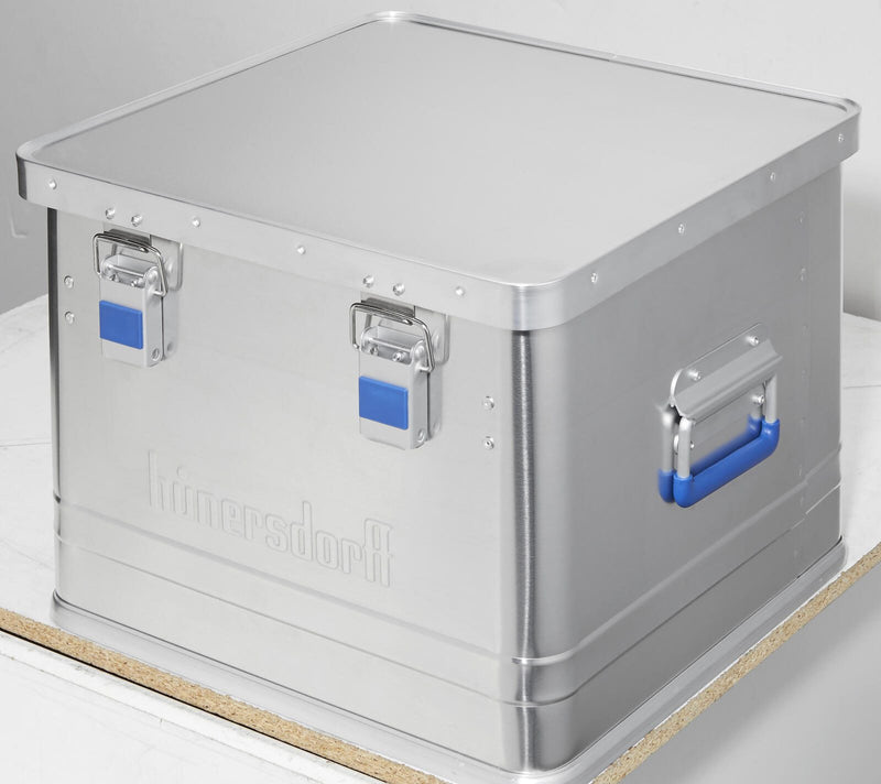 hünersdorff Alubox OFFICE BOX 50,0 l - 44,0 x 44,0 x 32,0 cm silber