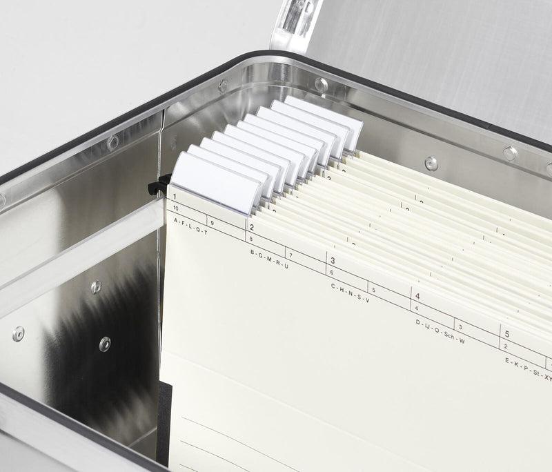 hünersdorff Alubox OFFICE BOX 50,0 l - 44,0 x 44,0 x 32,0 cm silber