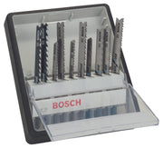 BOSCH Robust Line Wood and Metal Stichsägeblätter-Set 10-teilig
