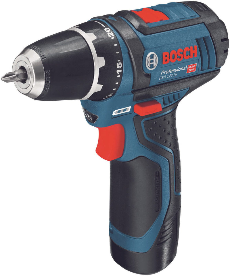 BOSCH Professional Akku-Bohrschrauber GSR 12V-15