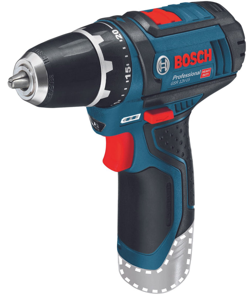 BOSCH Professional Akku-Bohrschrauber GSR 12V-15