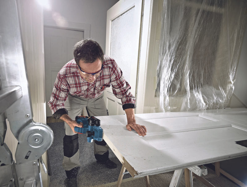 BOSCH Professional GHO 18V-LI Akku-Hobel 18,0 V, ohne Akku