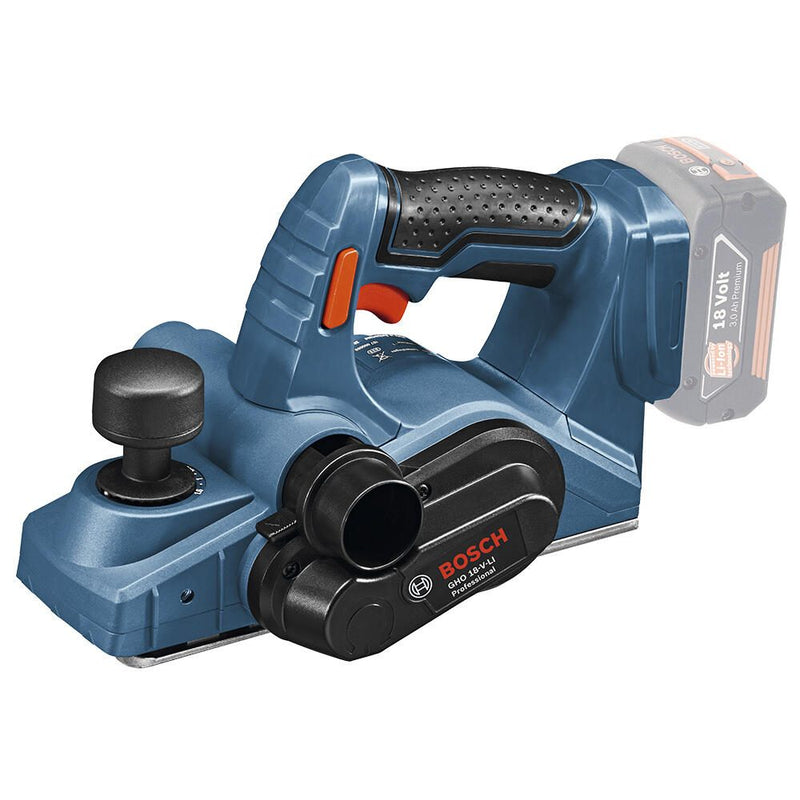 BOSCH Professional GHO 18V-LI Akku-Hobel 18,0 V, ohne Akku