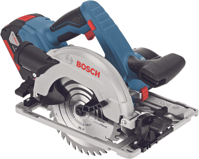 BOSCH Professional Akku-Handkreissäge GKS 18V-57 G Solo+L-BOXX