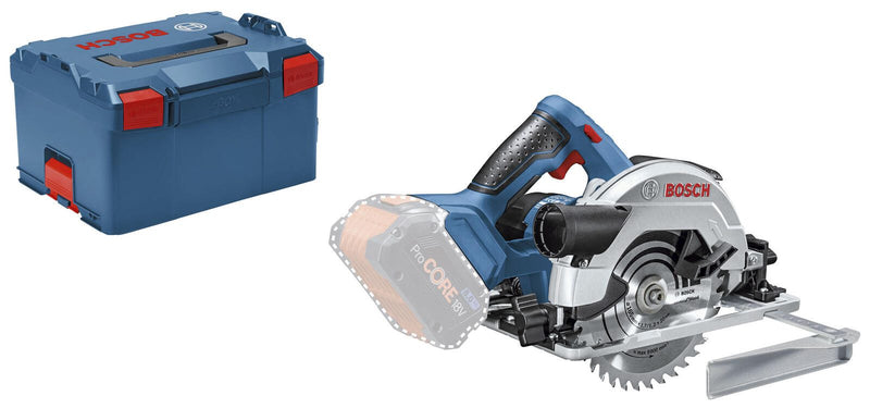 BOSCH Professional Akku-Handkreissäge GKS 18V-57 G Solo+L-BOXX