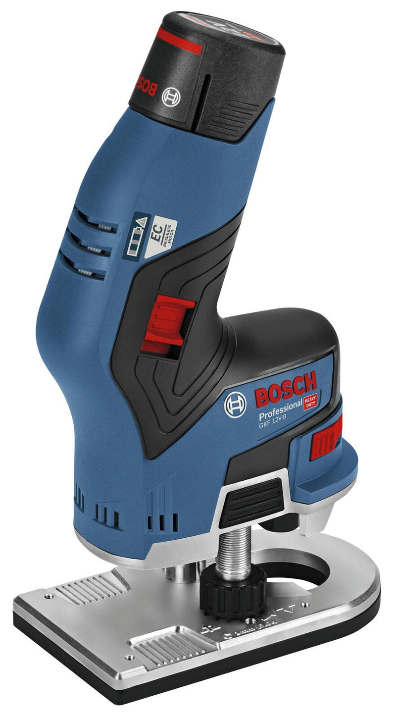BOSCH Professional Akku-Kantenfräse GKF 12V-8 Solo ohne Akku
