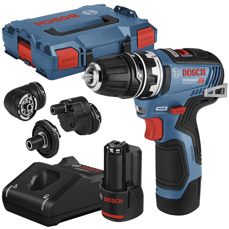 BOSCH Professional Akku-Bohrschrauber-Set GSR 12V-35 FC