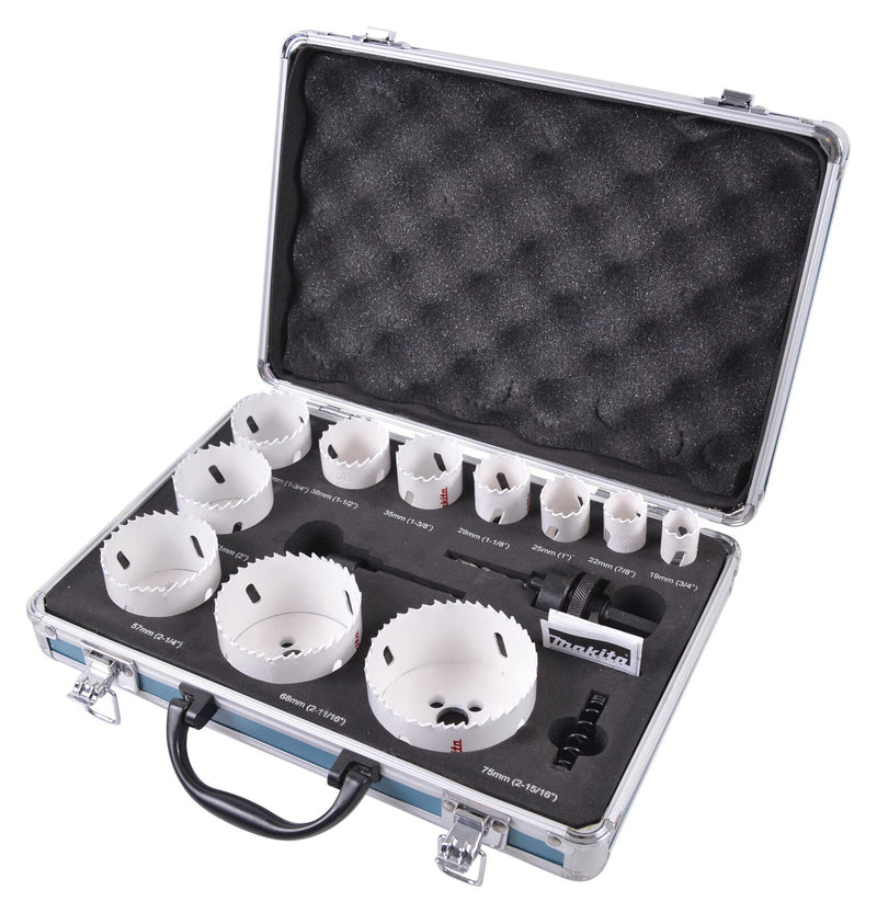 makita Lochsägen-Set D-47298 14-teilig