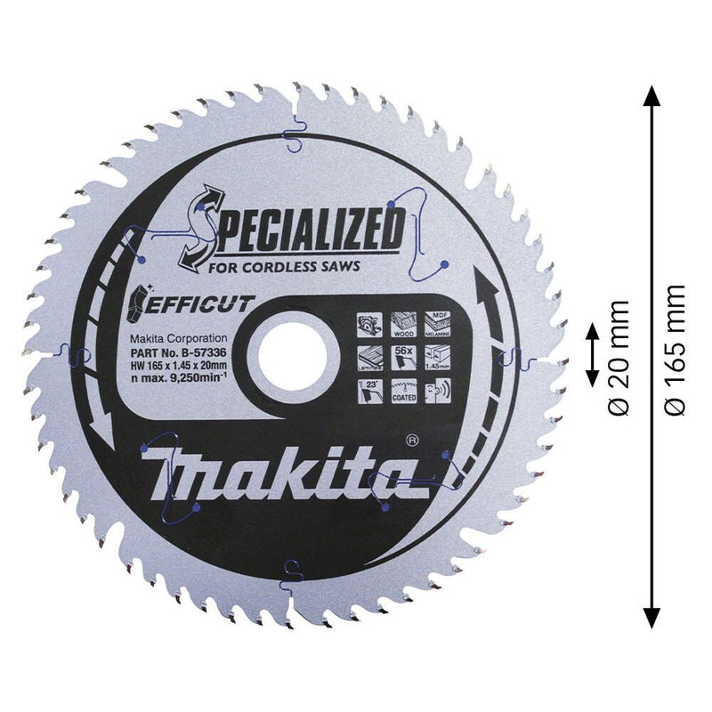 makita B-57336 EFFICUT Kreissägeblatt 1 St.
