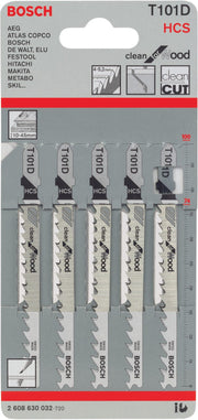 BOSCH T 101 D Stichsägeblätter 5 St.
