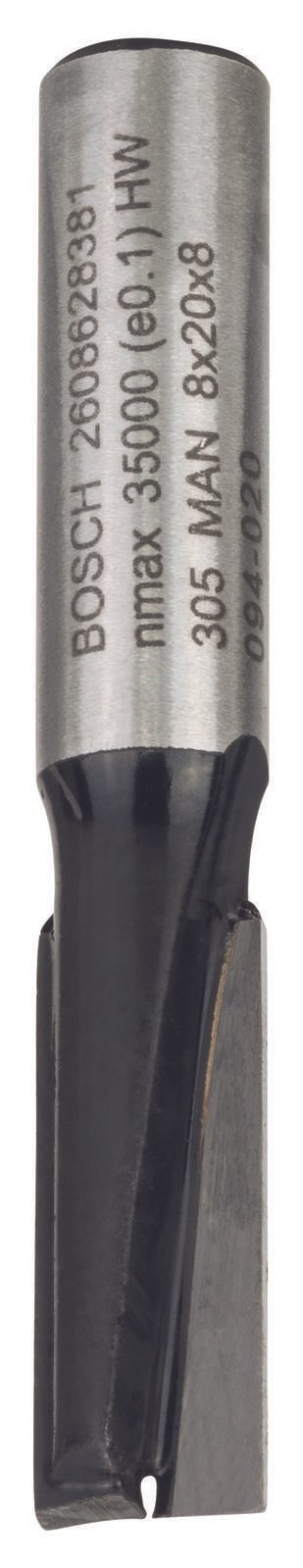 BOSCH Nutfräser Standard for Wood 1-teilig