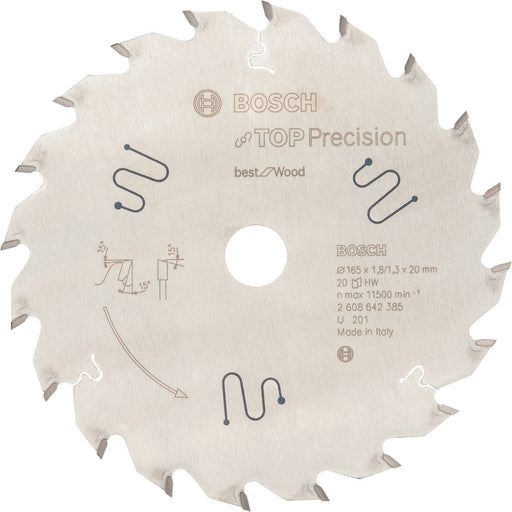 BOSCH Best for Wood Kreissägeblatt 1 St.