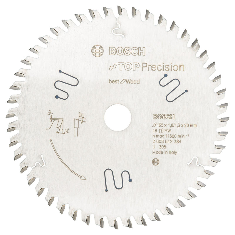 BOSCH Top Precision Best for Wood Kreissägeblatt 1 St.