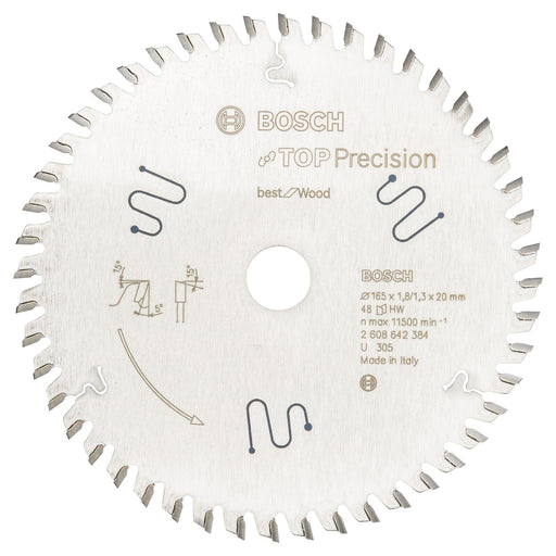 BOSCH Top Precision Best for Wood Kreissägeblatt 1 St.