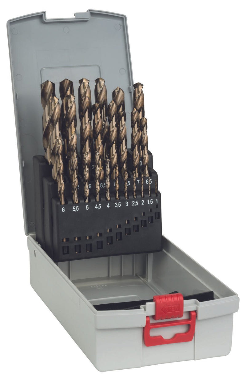 BOSCH Metallbohrer-Set ProBox Cobalt-Legierung 25-teilig