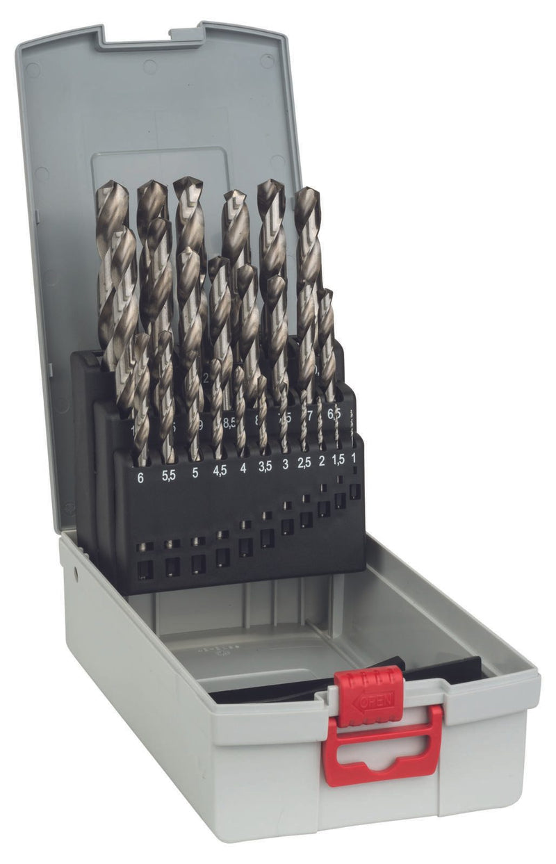 BOSCH Metallbohrer-Set ProBox HSS-G 25-teilig