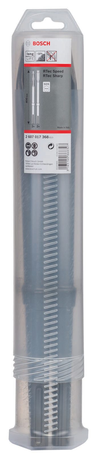 BOSCH Meißel-Set RTec Sharp + RTec Speed 4-teilig