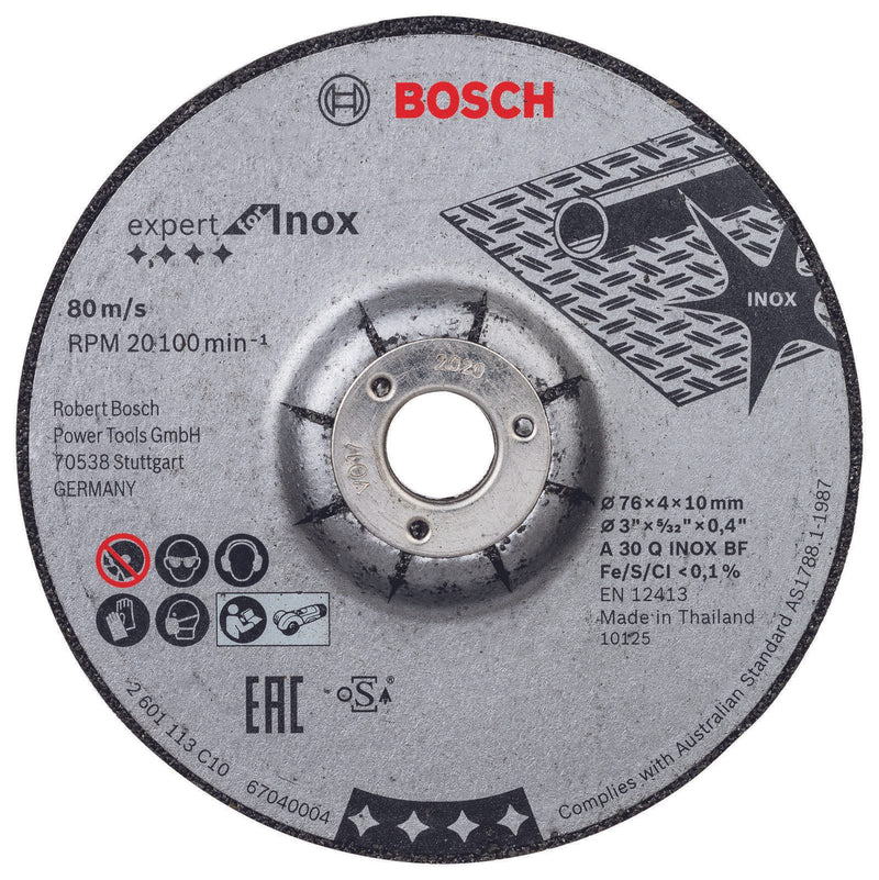 BOSCH Schruppscheiben Expert for Inox