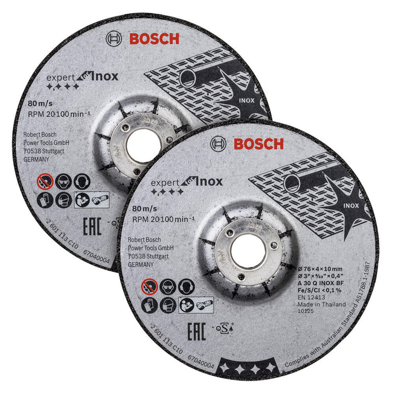 BOSCH Schruppscheiben Expert for Inox
