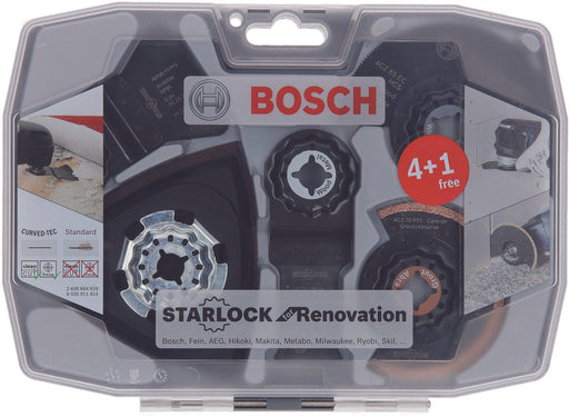 BOSCH Starlock Best of Renovation Segment- und Tauchsägeblätter-Set 8-teilig
