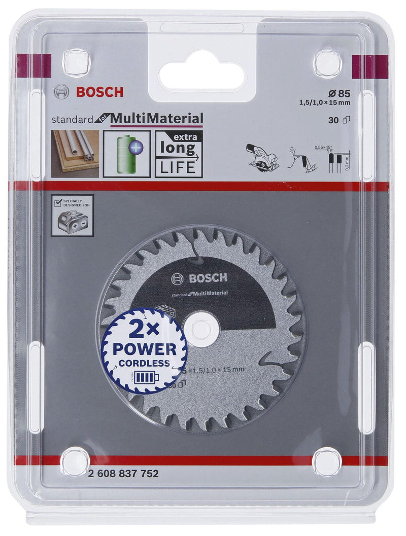 BOSCH Standard for Multi Material Kreissägeblatt 1 St.