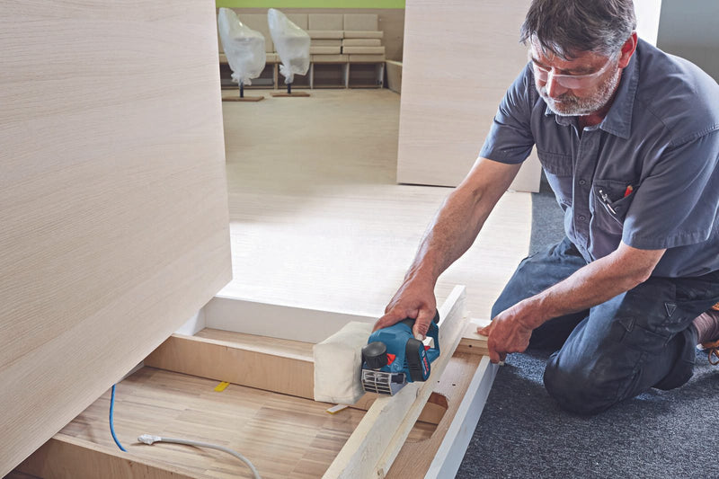 BOSCH Professional GHO 12V-20 Akku-Hobel 12,0 V, ohne Akku