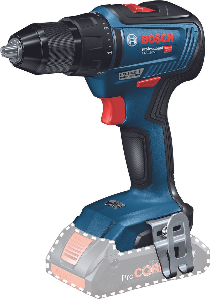 BOSCH Professional Akku-Bohrschrauber GSR 18V-55