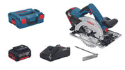 BOSCH Professional Akku-Handkreissäge-Set GKS 18V-57 G 2x 4.0Ah+L