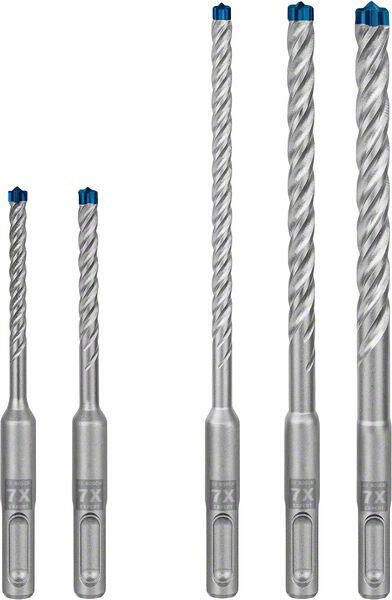 BOSCH Hammerbohrer-Set Expert SDS plus-7X Set 5-teilig