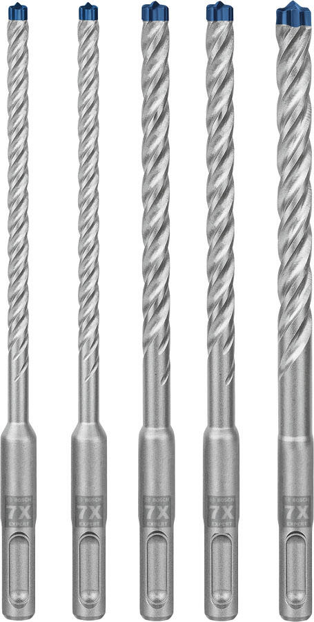 BOSCH Hammerbohrer-Set EXPERT SDS plus-7X 7-teilig