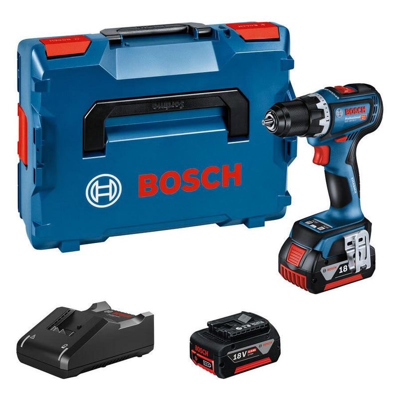 BOSCH Professional Akku-Bohrschrauber-Set GSR 18V-90 C