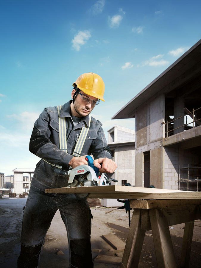 BOSCH Professional Akku-Handkreissäge GKS 18V-57-2