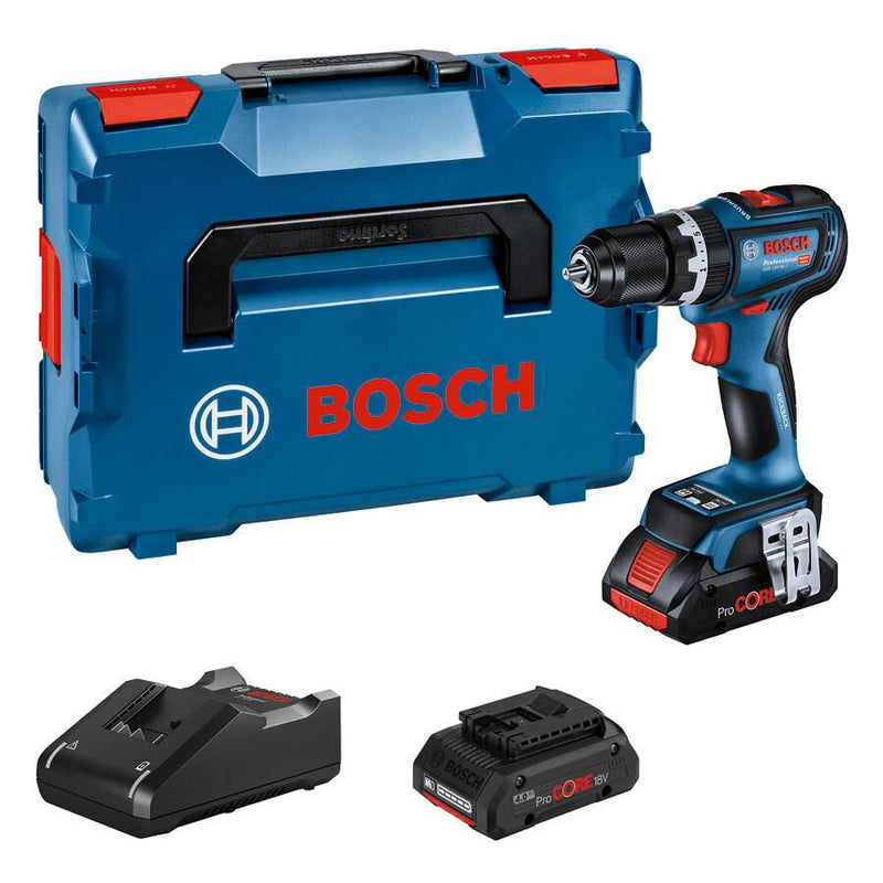 BOSCH Professional Akku-Schlagbohrschrauber-Set GSB 18V-90 C