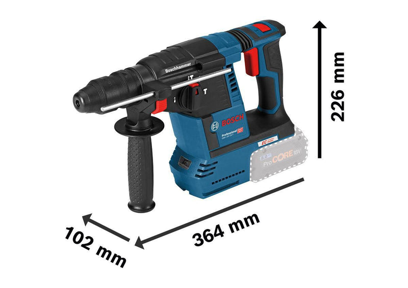 BOSCH Professional Akku-Bohrhammer GBH 18V-26 F