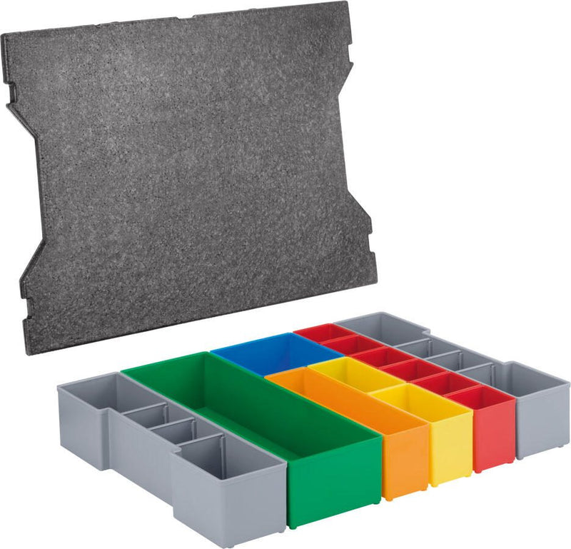 BOSCH Professional L-BOXX 102 inset box Set Werkzeugkasten 13-teilig