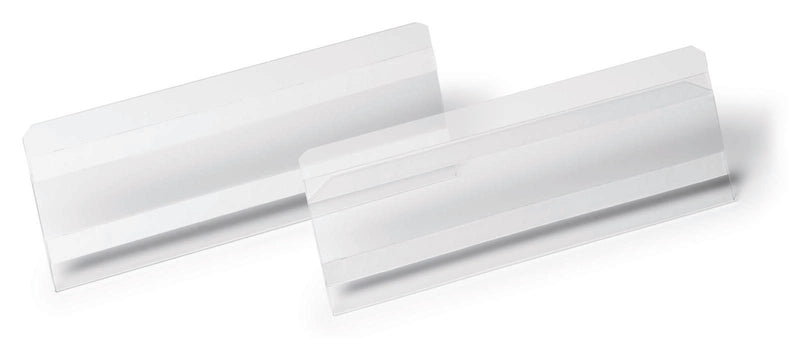 DURABLE Etikettentaschen 1/2 DIN A5 quer transparent