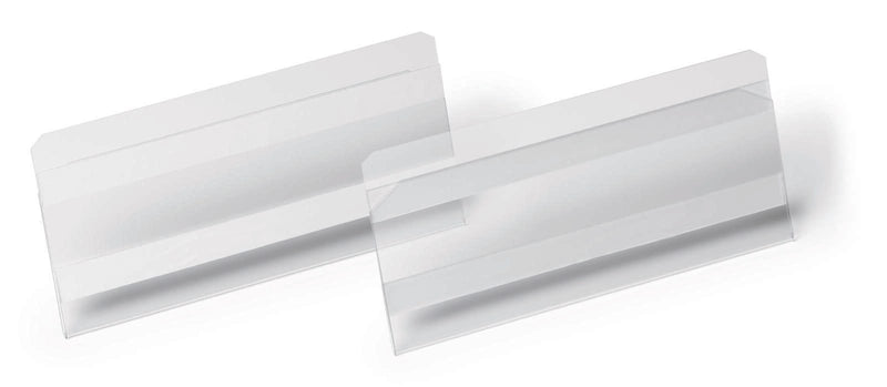 DURABLE Etikettentaschen 15,0 x 6,7 transparent