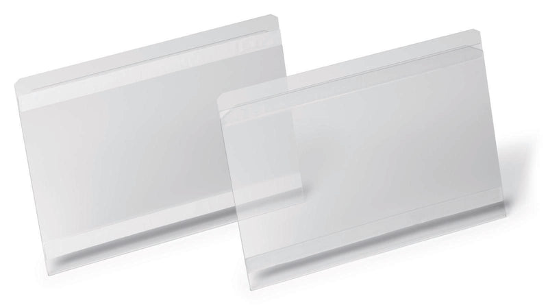 DURABLE Etikettentaschen DIN A5 quer transparent