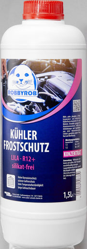 ROBBYROB Kühlerfrostschutz R12, für moderne Aluminiummotoren 1,5 l